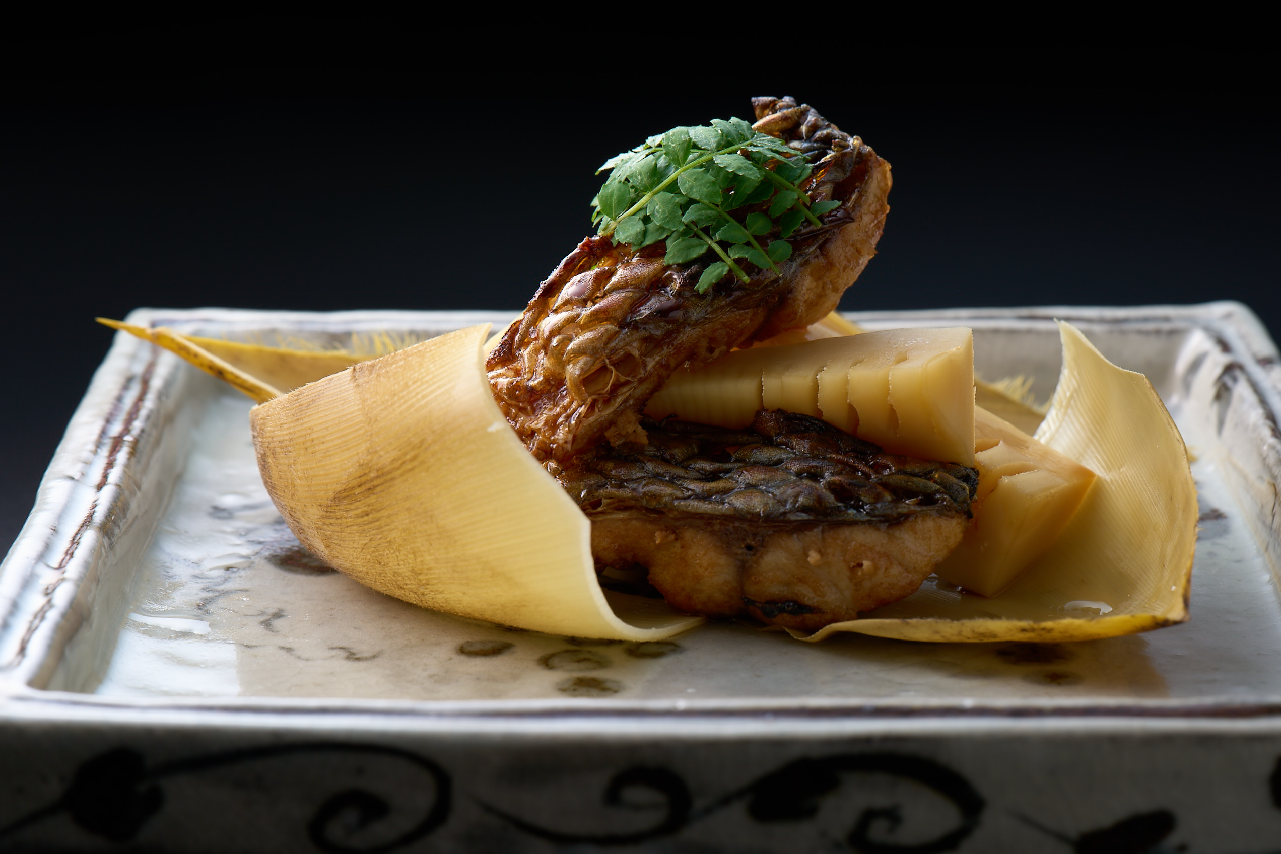 鯉ノ松笠焼き 筍合せ – 大阪料理会ホームページ